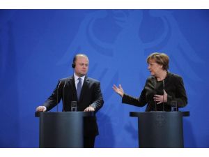 Merkel-Muscat görüşmesi