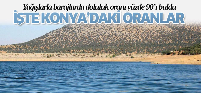 Barajlardaki Doluluk Oranları