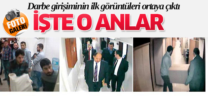 17 - 25 Aralık darbe girişiminin ilk görüntülerine Akşam ulaştı