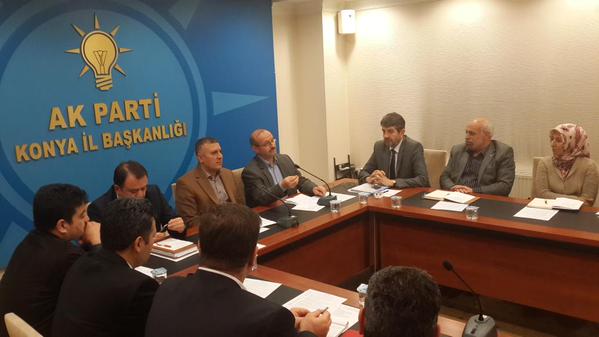 Sorgun il yönetiminin haftalık toplantısına katıldı