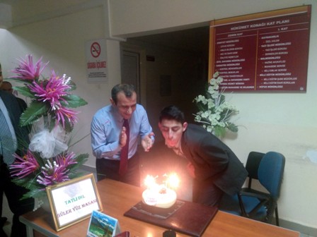 Kaymakamdan engelliye sürpriz