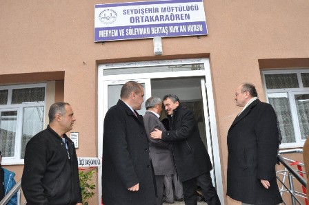 İki Kur'an kursu hizmete girdi