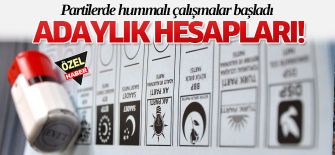 Adaylık hesapları!
