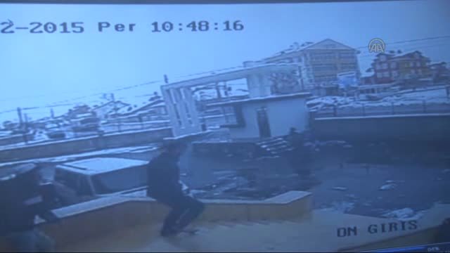 Konya'da Ölümlü kaza güvenlik kamerasında