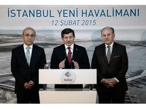 Davutoğlu, 3. havalimanı inşaatını inceledi (2)