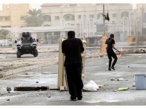 Bahreyn'de olaylı gösteri