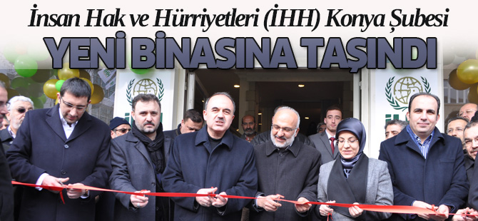 İHH yeni binası törenle açıldı
