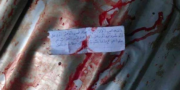 Masum kızın ölmeden önce bıraktığı not şok etti!