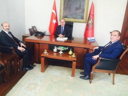 Tüfekci’den Vali Erol’a ziyaret