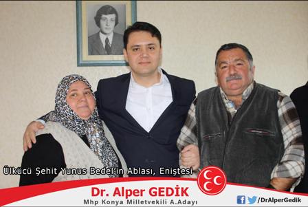 İlk Ziyareti Şehit Aileleri Oldu