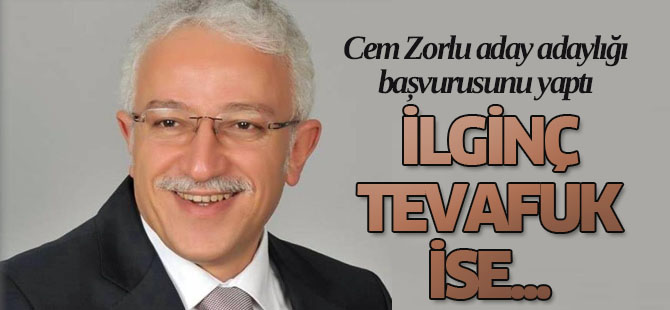 Cem Zorlu resmen aday adayı