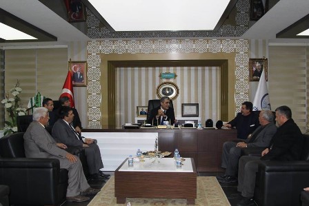 Konuk’tan Başkan Kale’ye ziyaret