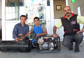 Jeneratörde LPG dönemi