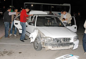 Alkollü sürücü polisten kaçamadı