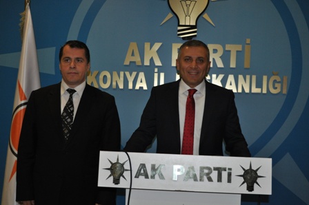 AK Parti Konya İl Teşkilatı'na aday adayı yağmuru