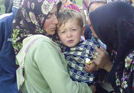 Ormanda kaybolan çocuk bulundu