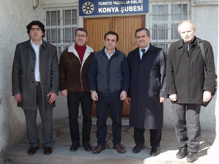 Prof. Dr. Ali Akmaz’dan TYB’ye ziyaret