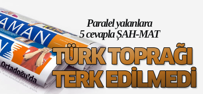 İşte paralel yalanlara 5 cevapla ŞAH-MAT