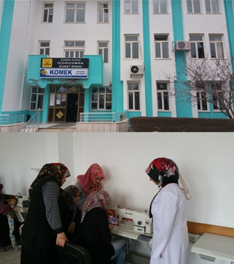Komek İçeriçumra Mahallesinde Başladı