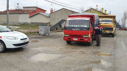 Jandarma’dan tonaj kontrolü