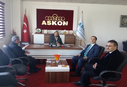 Arıkan’dan ASKON’a ziyaret