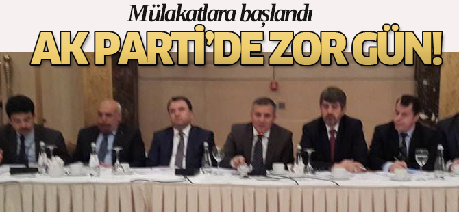 AK Parti milletvekili aday adaylarının en zor günü