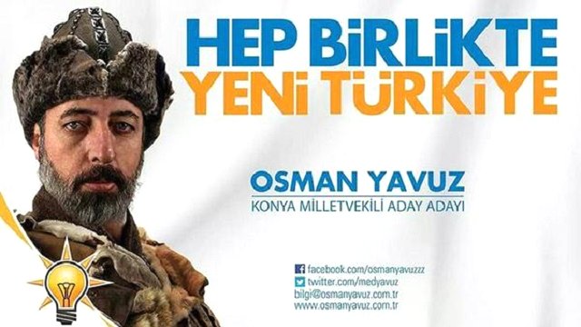 Osman Yavuz'un Seçim Afişi Sosyal Medyayı Salladı