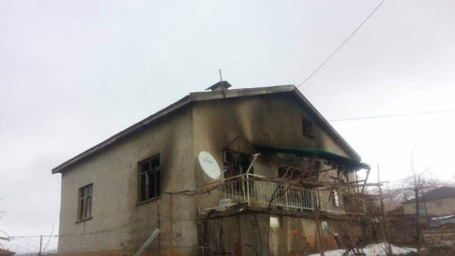 Konya'da Ev Yangını: 1 Yaralı