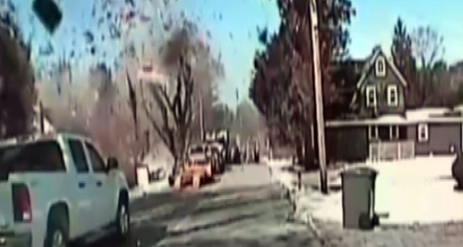 Böyle patlama görmediniz TIKLA-İZLE