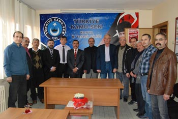 Muşmal’dan Türk Eğitim-Sen’e ziyaret
