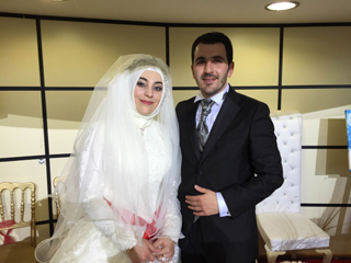Gürbüz ve Saylık ailelerinin mutlu günü