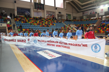 Selçuklu Belediyespor:40 - Mersin Hantaş:35