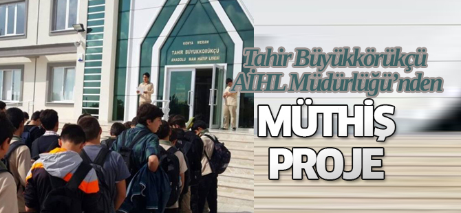 Tahir Büyükkörükçü AİHL'den müthiş proje!