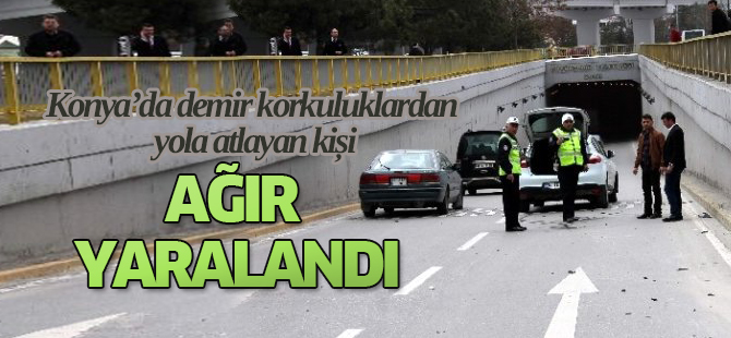Konya'da Trafik Kazası: 1 Ağır Yaralı