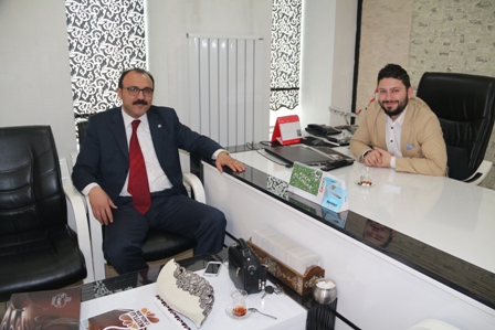 Ali Tekiş Memleket'i ziyaret etti