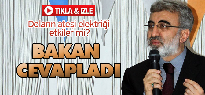 Taner Yıldız: 'Dolardaki artışın olumsuzluklarını vatandaşa yansıtmayacağız'