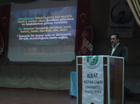 “Evlerimiz cennetin bir şubesi olmalıdır”