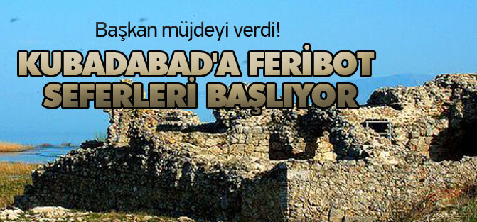 Beyşehir'de Kubadabad'a Feribot Seferleri