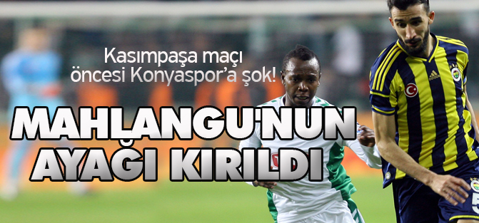 Kasımpaşa maçı öncesi Konyaspor'a şok!!!