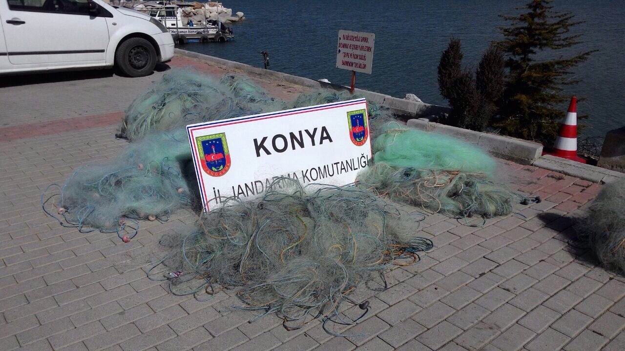 Beyşehir'de Ağ Ele Geçirildi.