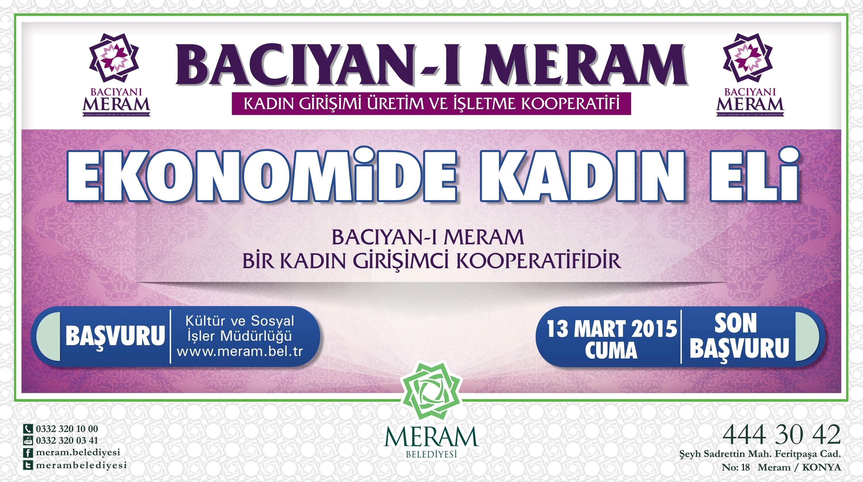 Bacıyan-ı Meram'a Son Kayıtlar
