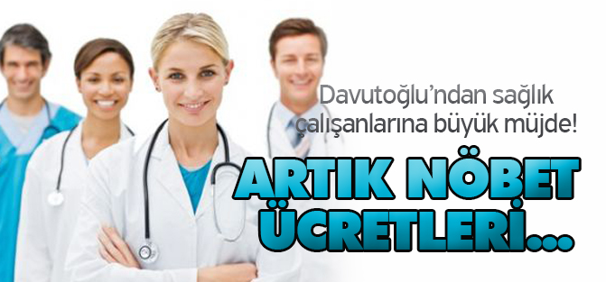 Sağlık Çalışanlarının Nöbet Ücretlerine Yüzde Elli Zam