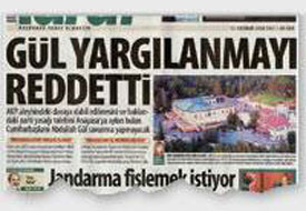 Gül'den mahkemeye VETO gibi tavır