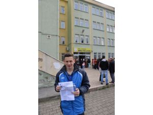 Önce sınav, sonra maç