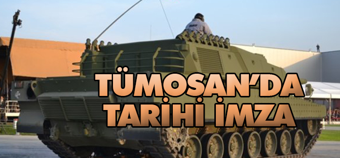 Altay tankında tarihi imza atılıyor