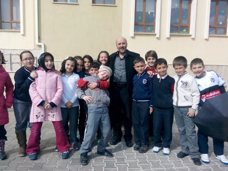 Duran Çetin Miniklerle Buluştu