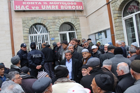 Konya'da Hac izdihamı