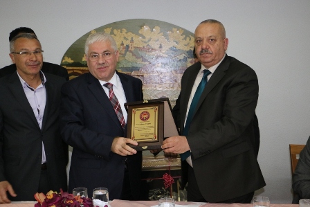 Mahmut Yıldız’a Veda yemeği