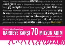 Darbeye karşı ses çıkar!