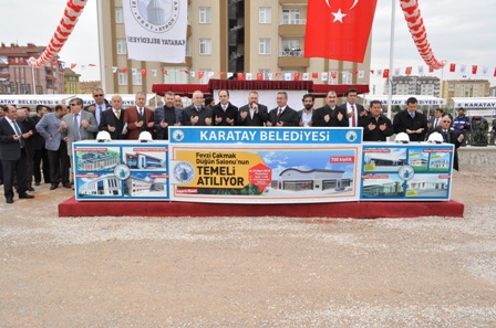 Fevzi Çakmak salonunun temeli atıldı